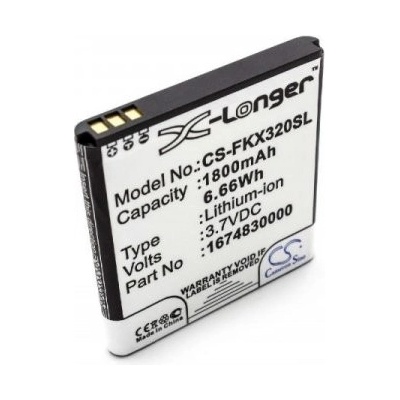 VHBW Batéria pre Falk Ibex 25 / Ibex 32, 1800 mAh - neoriginálne