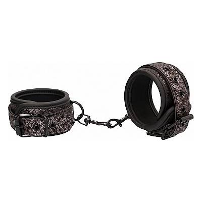Ouch! Elegant Wrist Cuffs Titanium Grey