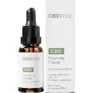 CBD VITAL Класическо масло от пълен спектър - ursprung - 20 мл