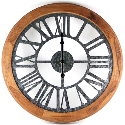 Platinet Birmingham Wall Clock - дизайнерски стенен часовник (кафяв)