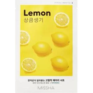 MISSHA Airy Fit Sheet Mask Lemon - Текстилна маска за лице с екстракт от лимон 19гр