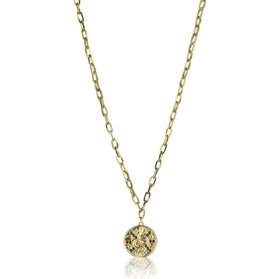 Marc Malone Výrazný pozlacený náhrdelník MCN23021G – Zboží Dáma