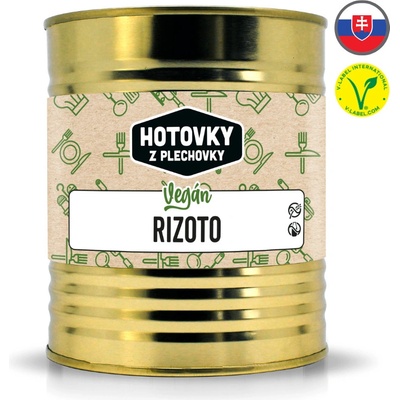 Hotovky z plechovky Vegan rizoto 0,8 kg