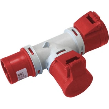 ELMARK Ec690 АДАПТОР 1 ЩЕПСЕЛ/2 КОНТАКТА 3p+e 16А ip44 (ec690722)