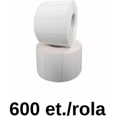 ZINTA Самозалепващи bopp етикети zinta, 85х85мм, 600 ет. / ролка, бели (85x85x600-bopp-alb)