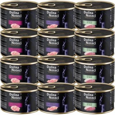 Dolina Noteci Premium за котки - МИКС ОТ ВКУСОВЕ 12x185 г