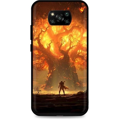 Pouzdro TopQ Xiaomi Poco X3 Pro silikon Warcraft