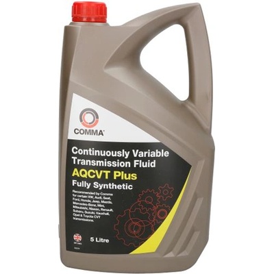 Comma Трансмисионно масло comma aqcvt trans fluid plus 5 литра