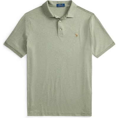 Ralph Lauren Блуза с яка POLO RALPH LAUREN Mens Slim Fit Short Sleeve Polo Shirt - Greenery Hthr