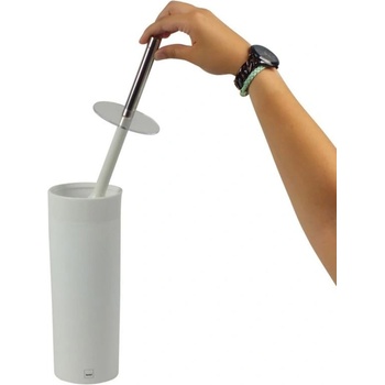 Kela Lis WC štětka stojací bílá 21744