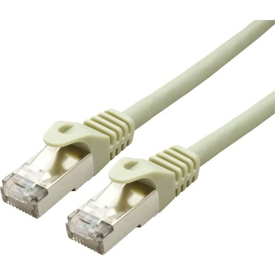 Value 21.99.0848 RJ45 CAT 6A S/FTP 70m sivý