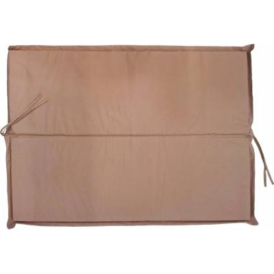 Ned bed linen ВЪЗГЛАВНИЦА ЗА ЛЮЛКА 45+45х130х4см ЦИП И ВРЪЗКИ КЪМ СЕДАЛИЩНАТА ЧАСТ panama 100% cotton 414 (panama 100% cotton 414)