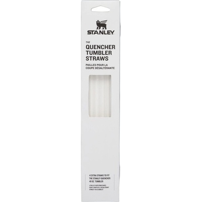 STANLEY QUENCHER 1180 ml slamky - slamky náhradný set 4 kusov číra