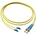 Conneu Оптична пач корда LC/UPC-ST/UPC, дуплекс, Сингъл мод 9/125, 10м (CNFJ-LCSTOS2DYE3mm-10)