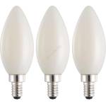 EGLO Комплект 3x LED крушки C35 E14/2, 2W/230V 2700K - Eglo 110444 (EG110444)