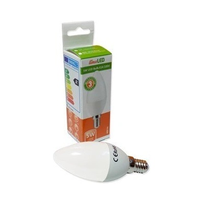 limaLED LED Лампа 5W, E14, C37, 3000K - limaLED (1159)