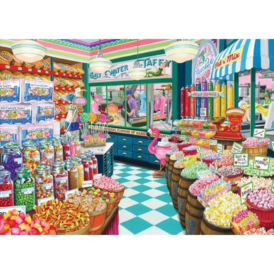 Bluebird Puzzle - Puzzle Taffy Shop - 500 piese
