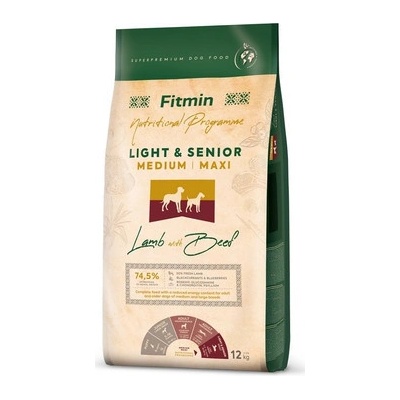 Fitmin Medium Maxi Light Senior Lamb&Beef 12 kg