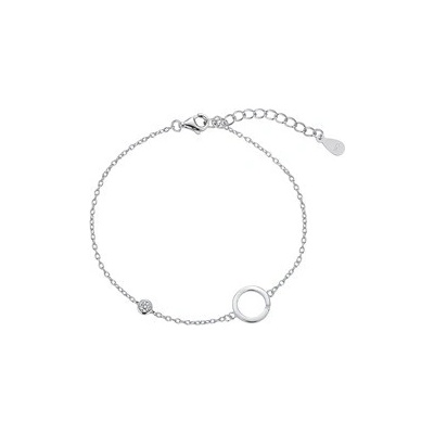 Nubis stříbrný náramek s kolečkem NB-1181