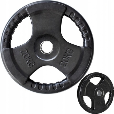 HMS TRI GRIP Pogumovaný olympijský kotúč 20 kg 50mm
