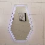 Inter Ceramic Огледало за баня с вградено led осветление Кларис, 60х90 см, нагревател