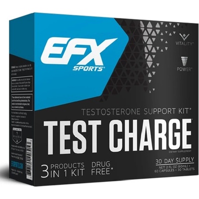 EFX Sports Test Charge, 30 day supply kit