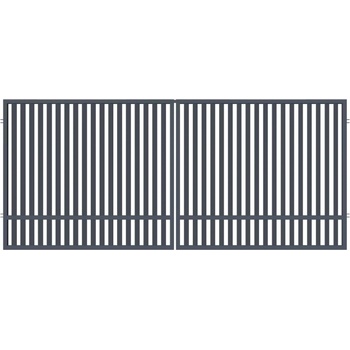 POLARGOS Двукрила оградна врата agat (цената е за пълен комплект за монтаж) (agat.350.150)