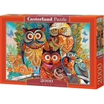 Castorland Пъзел Castorland от 2000 части - Бухали (C-200535-2)