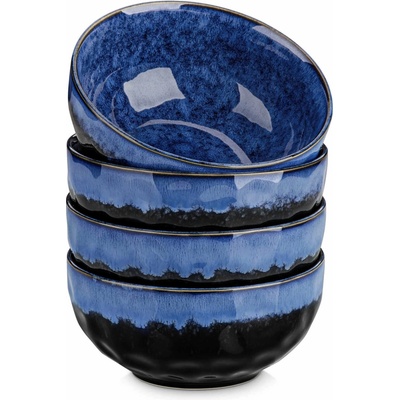 Vancasso Valencia Ocean Kameninové misky blue 710 ml 4 ks