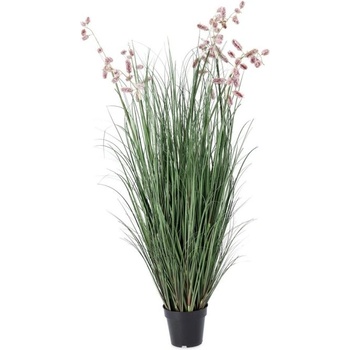 Bizzotto Изкуствено растение grevillea розово с ваза, 9 цвята, h150 (0172893)