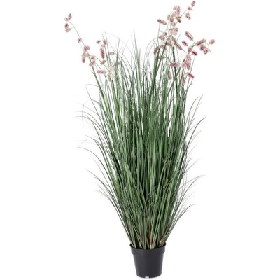 Bizzotto Изкуствено растение grevillea розово с ваза, 9 цвята, h150 (0172893)