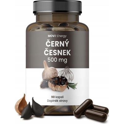MOVit Černý Česnek 500mg 90 kapsúl