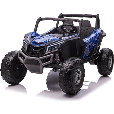 Mamido Elektrické autíčko Buggy UTV MX 4x4 LCD MP4 Spider lakované modré