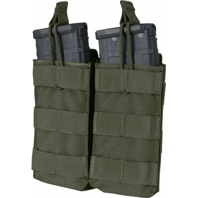 Condor Outdoor Molle dvojitá na zásobníky 2xM4 otvorená Ranger Green