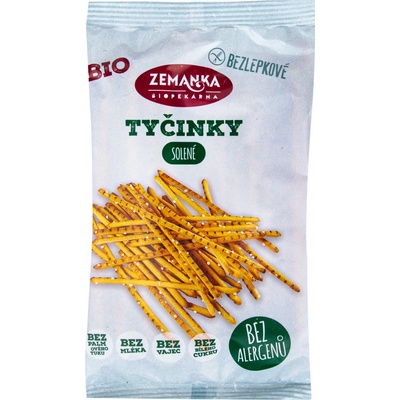 Zemanka BIO BEZLEPKOVÉ TYČINKY SOLENÉ 45 g