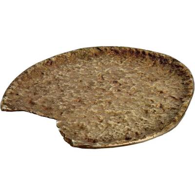 EGLO Mísa FORLEYET hliníková staromosaz ruční výroba 20 x 18 x 1cm