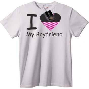 NOONEBRAND I Love My Boyfriend T-Shirt - S, Black