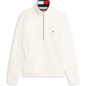Tommy Hilfiger Men's 1/4 Zip Fleece - Ivory Petal