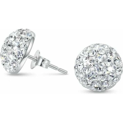Šperky Nina Stříbrné náušnice zirkon komponent Swarovski 925/1000 ns sw 018