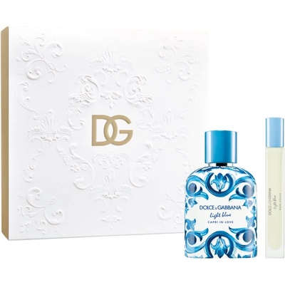 Dolce&Gabbana Light Blue Capri In Love Pour Homme Gift Set подаръчен комплект за мъже
