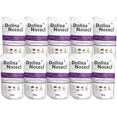 Dolina Noteci Prémiové krmivo bohaté na králíka s brusinkami 10 x 150 g
