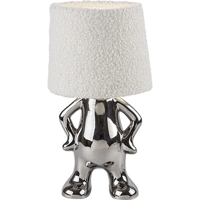 Rábalux 74216 - Настолна лампа SMURFY 1xE14/40W/230V лъскав хром (RL74216)