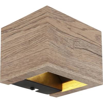 GLOBO 15553W1W - LED аплик ALINA LED/8W/230V кафяв (GL7887)