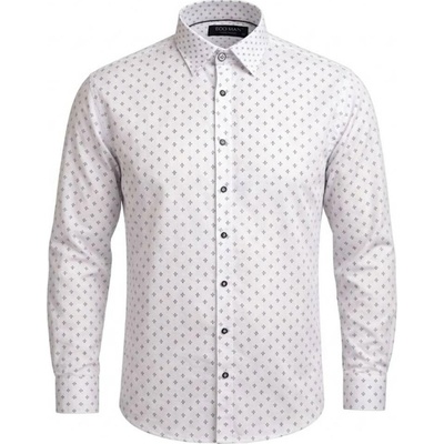 Ego man pánská košile EKB-375-1 regular fit bílá