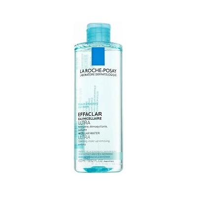 La Roche-Posay Effaclar Purifying Micellar Water ULTRA мицеларна вода за отстраняване на грим за мазна кожа 400 ml