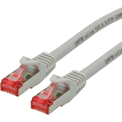 Roline 21.15.2609 RJ45, CAT 6 S/FTP, 20m, šedý