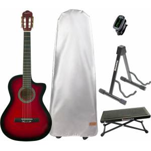 Pasadena SC041C Premium SET 4/4 Red Burst Класическа китара