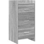 vidaXL Служебен шкаф Сив Сонома 40 x 36 x 80 см Инженерна дървесина (8011064)
