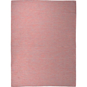 Image 1 of vidaXL Градински плоскотъкан килим, 120x170 см, червен (340823)