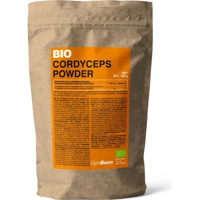 GymBeam BIO Cordyceps prášek GymBam 100 g